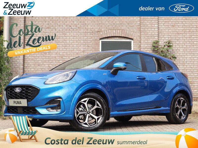 Dessert island blue Nieuw 2024 Ford Puma ST-Line SUV | € 37.632 (Iets duurder) - Afbeelding 1/3