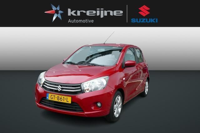 Rood Gebruikt 2015 Suzuki Celerio Exclusive Hatchback | € 7.925 (Eerlijke prijs) - Afbeelding 1/4