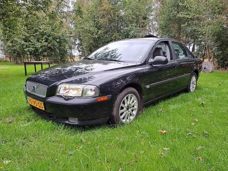 Zwart Gebruikt 2000 Volvo S80 Comfort Sedan | € 1.999 (Super prijs) - Afbeelding 1/4