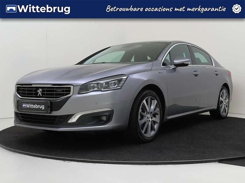 Grijs (metallic) Occasion 2016 Peugeot 508 GT-line Sedan | € 14.925 (Duur) - Afbeelding 1/3