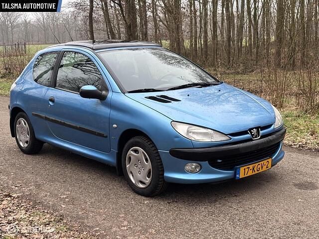 Occasion Peugeot 206 75 PK (55 kW) 2000 Blauw Hatchback