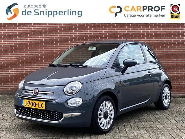 Grijs Gebruikt 2020 Fiat 500 Lounge Hatchback | € 13.950 (Eerlijke prijs) - Afbeelding 1/4