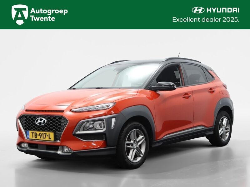 Oranje Gebruikt 2018 Hyundai Kona Premium SUV | € 10.950 (Iets duurder) - Afbeelding 1/4
