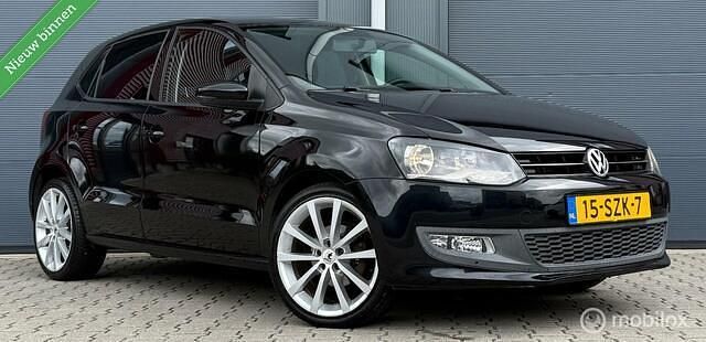 Zwart Gebruikt 2012 VW Polo Comfortline Hatchback | € 6.450 (Eerlijke prijs) - Afbeelding 1/4