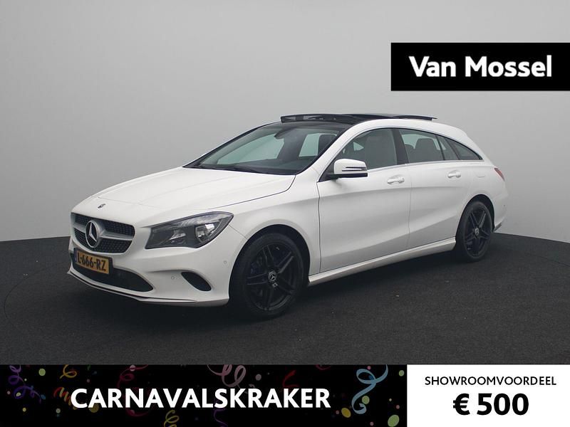 Wit Occasion 2017 Mercedes CLA180 Shooting Brake Business Stationwagen | € 16.340 (Super prijs) - Afbeelding 1/3