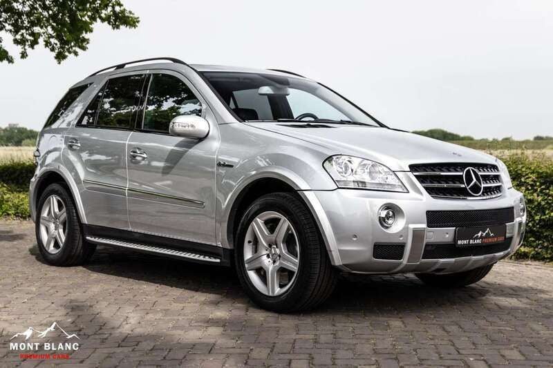 Grijs, metallic lak Gebruikt 2007 Mercedes ML63 AMG AMG SUV | € 35.995 (Goede deal) - Afbeelding 1/3