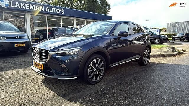 Blauw Gebruikt 2019 Mazda CX-3 SUV | € 22.950 (Iets duurder) - Afbeelding 1/4