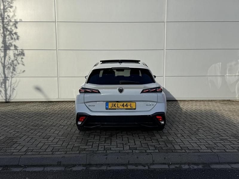 Nieuw Peugeot 308 SW GT 194 PK (142 kW) 2025 Wit Stationwagen