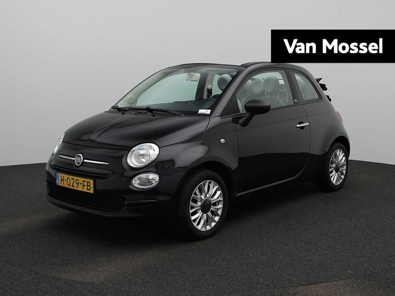 Zwart Gebruikt 2020 Fiat 500C Young Cabriolet | € 11.400 (Super prijs) - Afbeelding 1/4