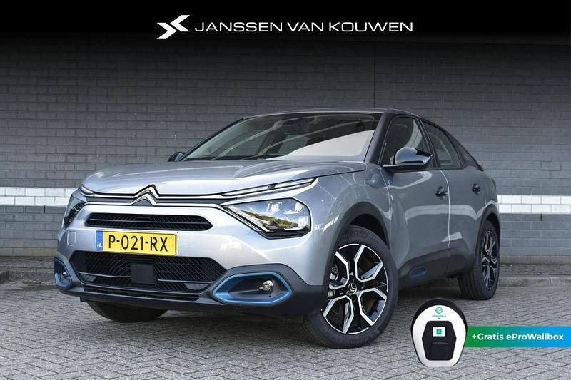 Grijs Gebruikt 2022 Citroën e-C4 Feel SUV | € 16.845 (Eerlijke prijs) - Afbeelding 1/3