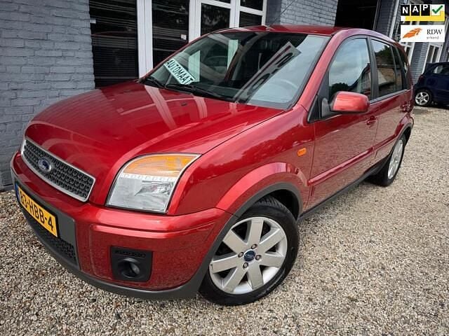 Rood Gebruikt 2008 Ford Fusion Futura MPV | € 5.350 (Iets duurder) - Afbeelding 1/4