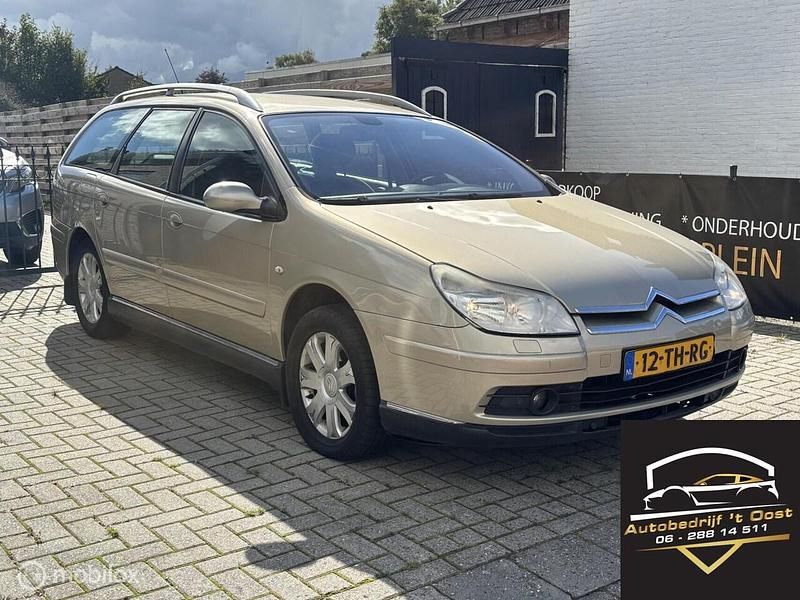 Beige Gebruikt 2006 Citroën C5 Exclusive Stationwagen | € 1.250 (Super prijs) - Afbeelding 1/4