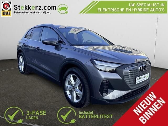 Grijs (metallic) Occasion 2022 Audi Q4 e-tron Advanced SUV | € 31.900 (Goede deal) - Afbeelding 1/3