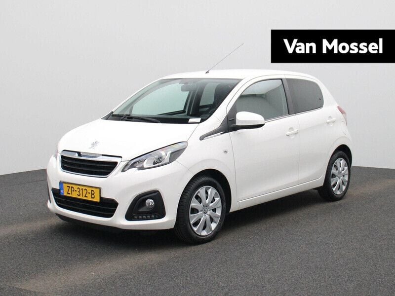 Wit Gebruikt 2019 Peugeot 108 Active Hatchback | € 7.400 (Goede deal) - Afbeelding 1/4