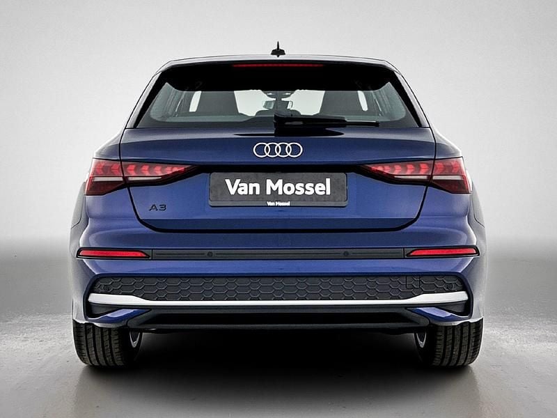 Nieuw Audi A3 Sportback e-tron Advanced 204 PK (150 kW) 2025 Blauw Hatchback