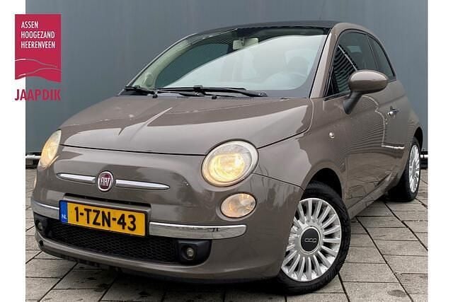 Grijs Gebruikt 2007 Fiat 500 Lounge Hatchback | € 2.299 (Eerlijke prijs) - Afbeelding 1/4
