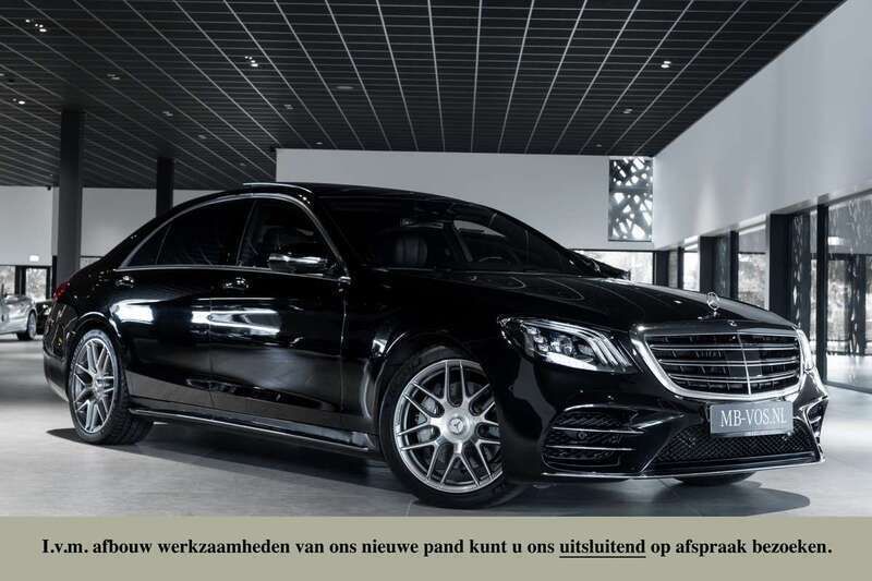 Zwart Gebruikt 2020 Mercedes S560 Exclusive Sedan | € 94.950 - Afbeelding 1/4
