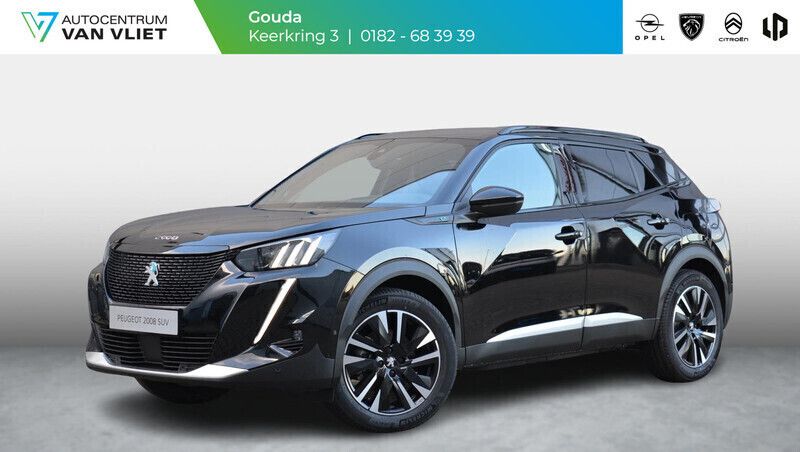 Noir perla nera (donker zwart) Gebruikt 2023 Peugeot e-2008 GTi SUV | € 28.345 (Duur) - Afbeelding 1/4
