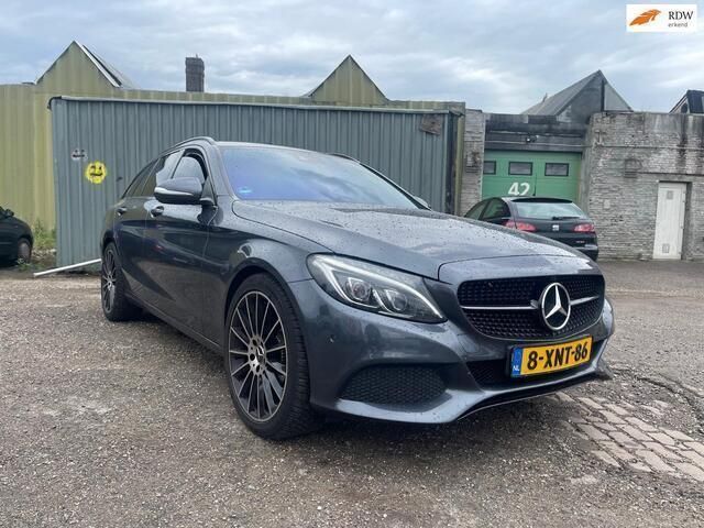 Grijs Gebruikt 2014 Mercedes C180 Prestige Stationwagen | € 11.000 (Eerlijke prijs) - Afbeelding 1/4