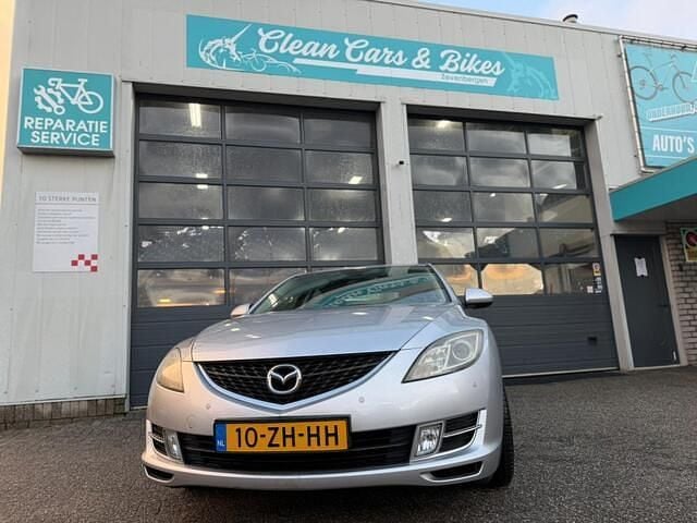 Grijs Occasion 2008 Mazda 6 Touring Hatchback | € 3.450 (Eerlijke prijs) - Afbeelding 1/4