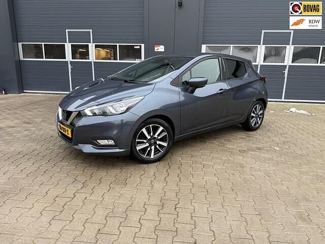 Grijs (metallic) Occasion 2018 Nissan Micra N-Connecta Hatchback | € 9.999 (Eerlijke prijs) - Afbeelding 1/4