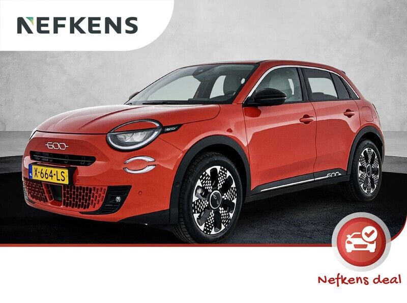 Oranje Gebruikt 2023 Fiat 600E La Prima SUV | € 26.400 (Eerlijke prijs) - Afbeelding 1/4