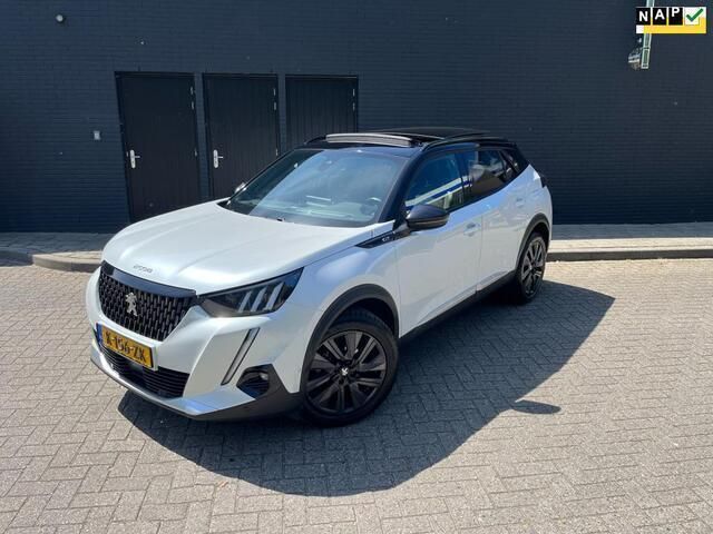 Wit Gebruikt 2021 Peugeot 2008 GT SUV | € 19.850 (Eerlijke prijs) - Afbeelding 1/4