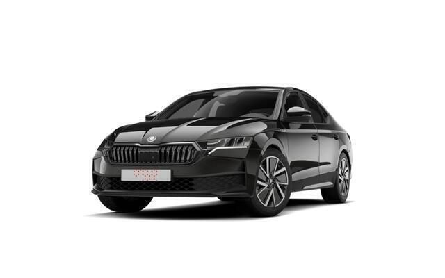 Zwart Nieuw 2025 Skoda Octavia Business Line Hatchback | € 44.323 (Eerlijke prijs) - Afbeelding 1/4