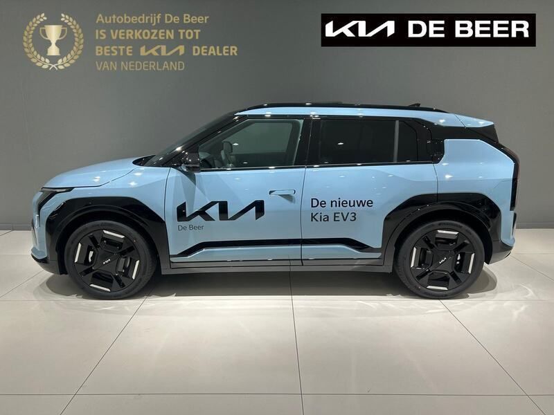 Blauw Gebruikt 2024 Kia EV3 2 SUV | € 40.995 (Eerlijke prijs) - Afbeelding 1/4