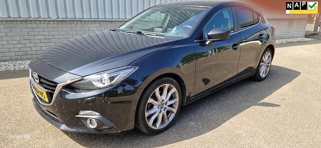 Zwart Gebruikt 2014 Mazda 3 Hatchback | € 8.350 (Goede deal) - Afbeelding 1/4