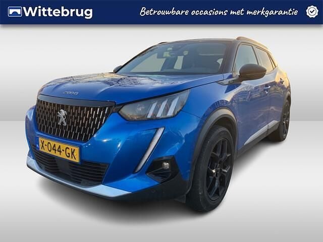 Blauw Occasion 2022 Peugeot 2008 GT SUV | € 20.950 (Eerlijke prijs) - Afbeelding 1/2