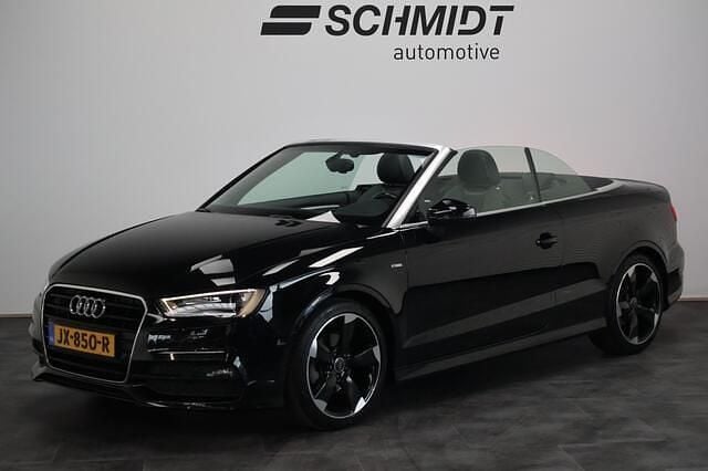 Zwart Gebruikt 2015 Audi A3 Cabriolet Ambition Cabriolet | € 14.995 (Eerlijke prijs) - Afbeelding 1/4
