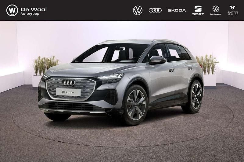 Zilver Nieuw 2025 Audi Q4 e-tron Advanced SUV | € 53.890 (Eerlijke prijs) - Afbeelding 1/4