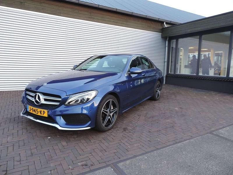 Blauw Occasion 2018 Mercedes C350e Business Sedan | € 20.900 - Afbeelding 1/4