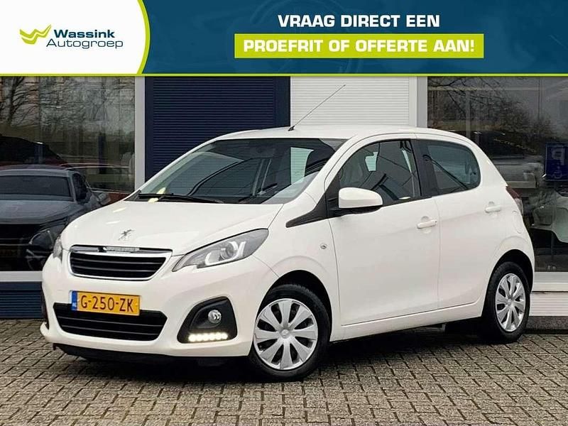 Wit Occasion 2020 Peugeot 108 Active Hatchback | € 8.540 (Eerlijke prijs) - Afbeelding 1/4