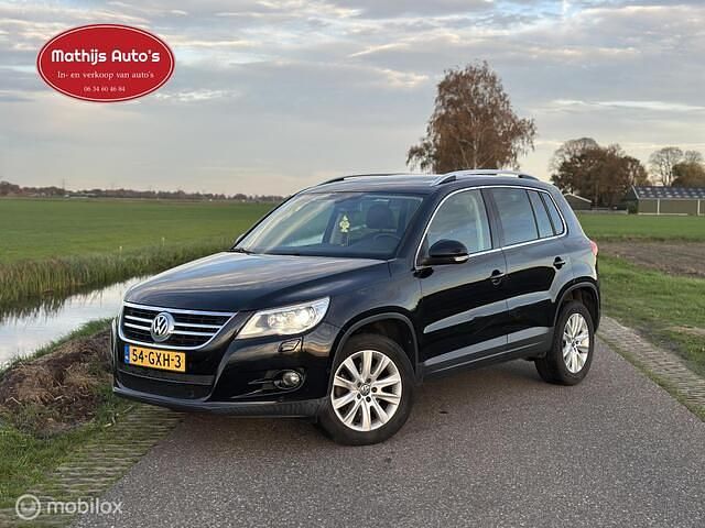 Zwart Gebruikt 2008 VW Tiguan Comfortline SUV | € 5.950 (Eerlijke prijs) - Afbeelding 1/4