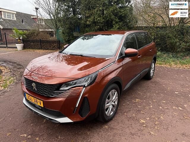 Bruin Gebruikt 2021 Peugeot 5008 Premium SUV | € 19.495 (Super prijs) - Afbeelding 1/4