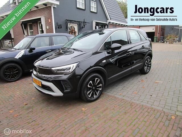 Zwart Gebruikt 2022 Opel Crossland SUV | € 16.950 (Super prijs) - Afbeelding 1/4
