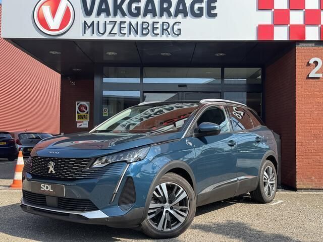 Blauw, metallic lak Gebruikt 2022 Peugeot 3008 Allure SUV | € 25.945 (Super prijs) - Afbeelding 1/4