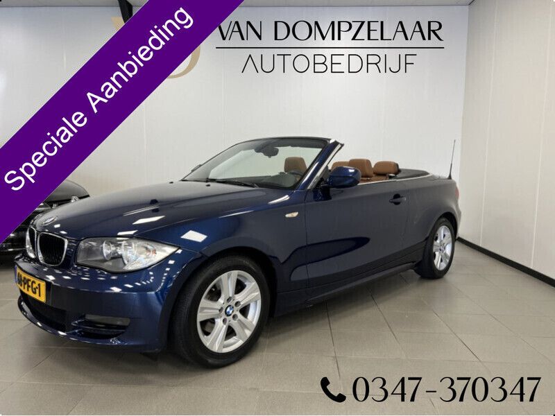 Blauw Gebruikt 2011 BMW 118 Cabriolet Executive Cabriolet | € 11.545 (Iets duurder) - Afbeelding 1/4
