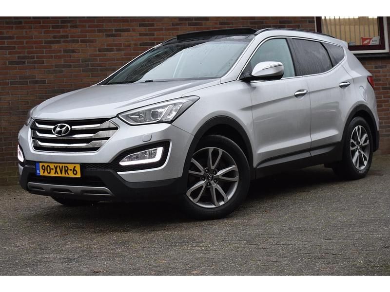 Grijs Gebruikt 2012 Hyundai Santa Fe Edition SUV | € 10.949 - Afbeelding 1/4