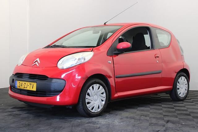 Rood Gebruikt 2008 Citroën C1 Hatchback | € 999 (Goede deal) - Afbeelding 1/4