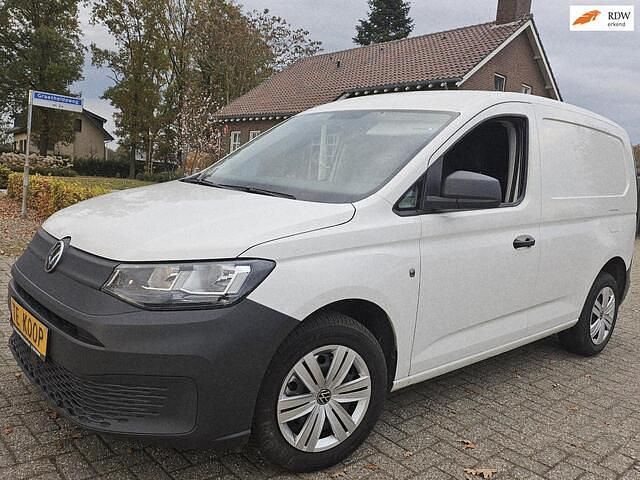 Wit Gebruikt 2023 VW Caddy MPV | € 19.995 - Afbeelding 1/4