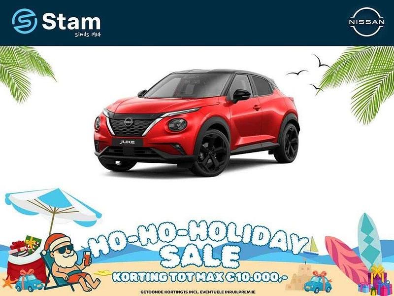 Rood, metallic lak Nieuw 2025 Nissan Juke Pack SUV | € 35.990 (Eerlijke prijs) - Afbeelding 1/4