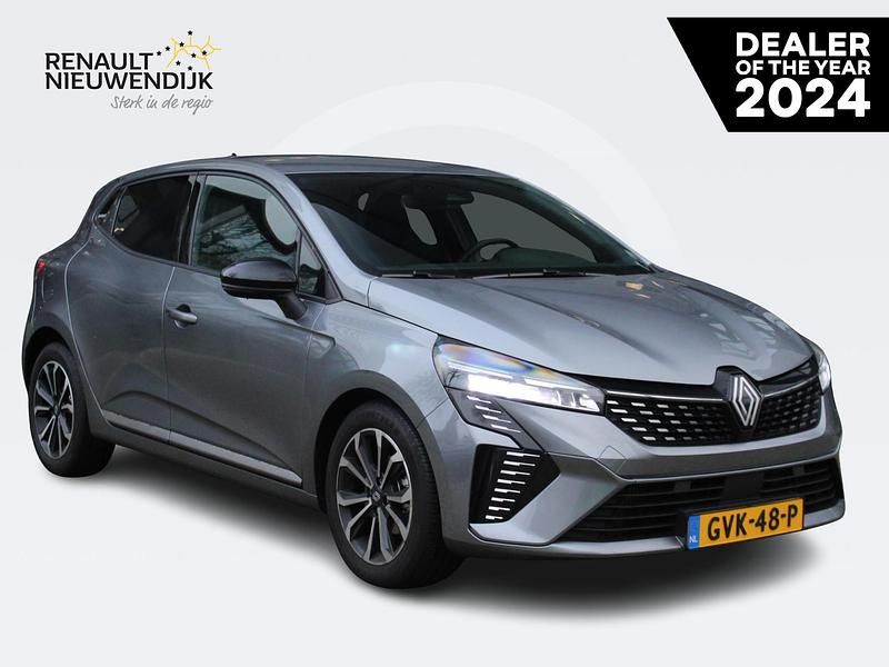 Grijs Gebruikt 2024 Renault Clio V Techno Hatchback | € 21.795 - Afbeelding 1/4