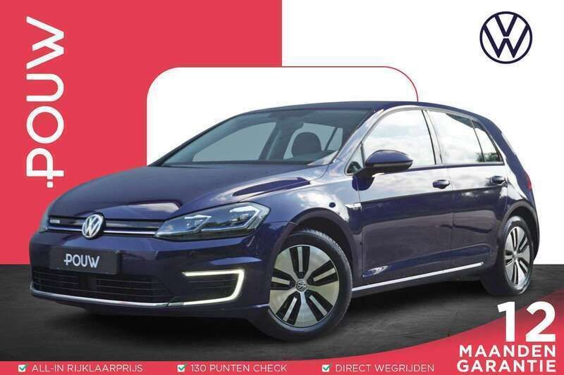 Blauw Gebruikt 2020 VW e-Golf Hatchback | € 15.450 (Eerlijke prijs) - Afbeelding 1/4
