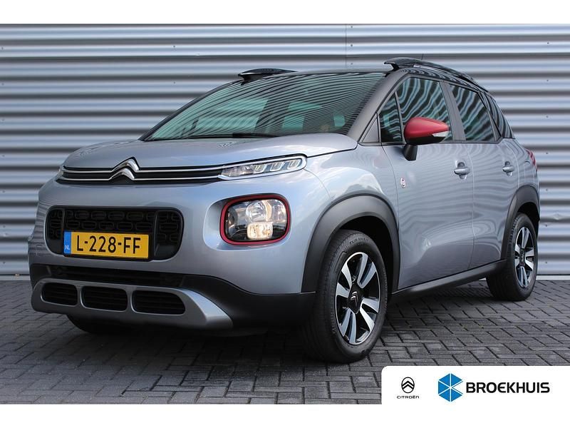 Grijs Gebruikt 2021 Citroën C3 Aircross PureTech SUV | € 16.395 (Eerlijke prijs) - Afbeelding 1/4