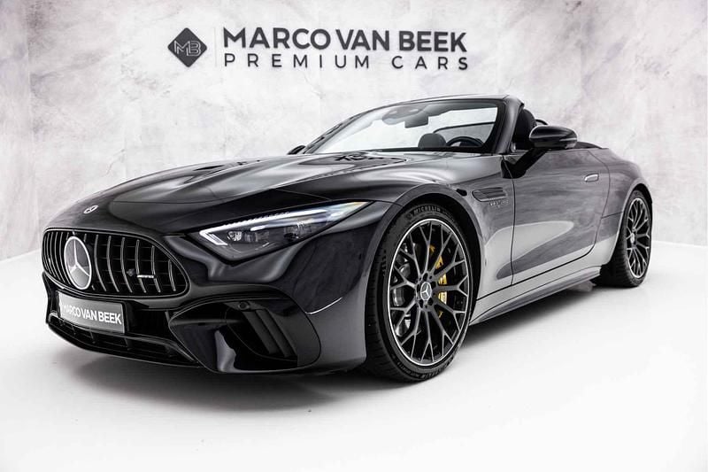 197 obsidiaanzwart metallic Gebruikt 2022 Mercedes SL63 AMG Cabriolet | € 159.850 (Goede deal) - Afbeelding 1/4