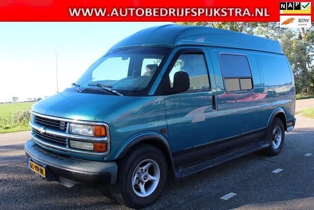 Blauw Gebruikt 2000 Chevrolet Starcraft Van | € 4.750 - Afbeelding 1/4