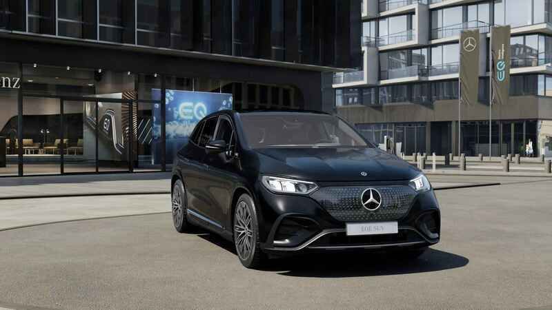 Zwart Nieuw 2025 Mercedes EQE300 Sport Edition SUV | € 87.190 (Iets duurder) - Afbeelding 1/4